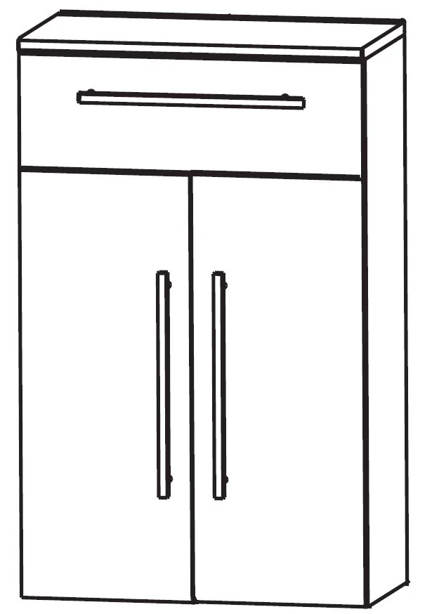 Puris Linea Highboard 60 cm HBA556A01 - Ansicht 2