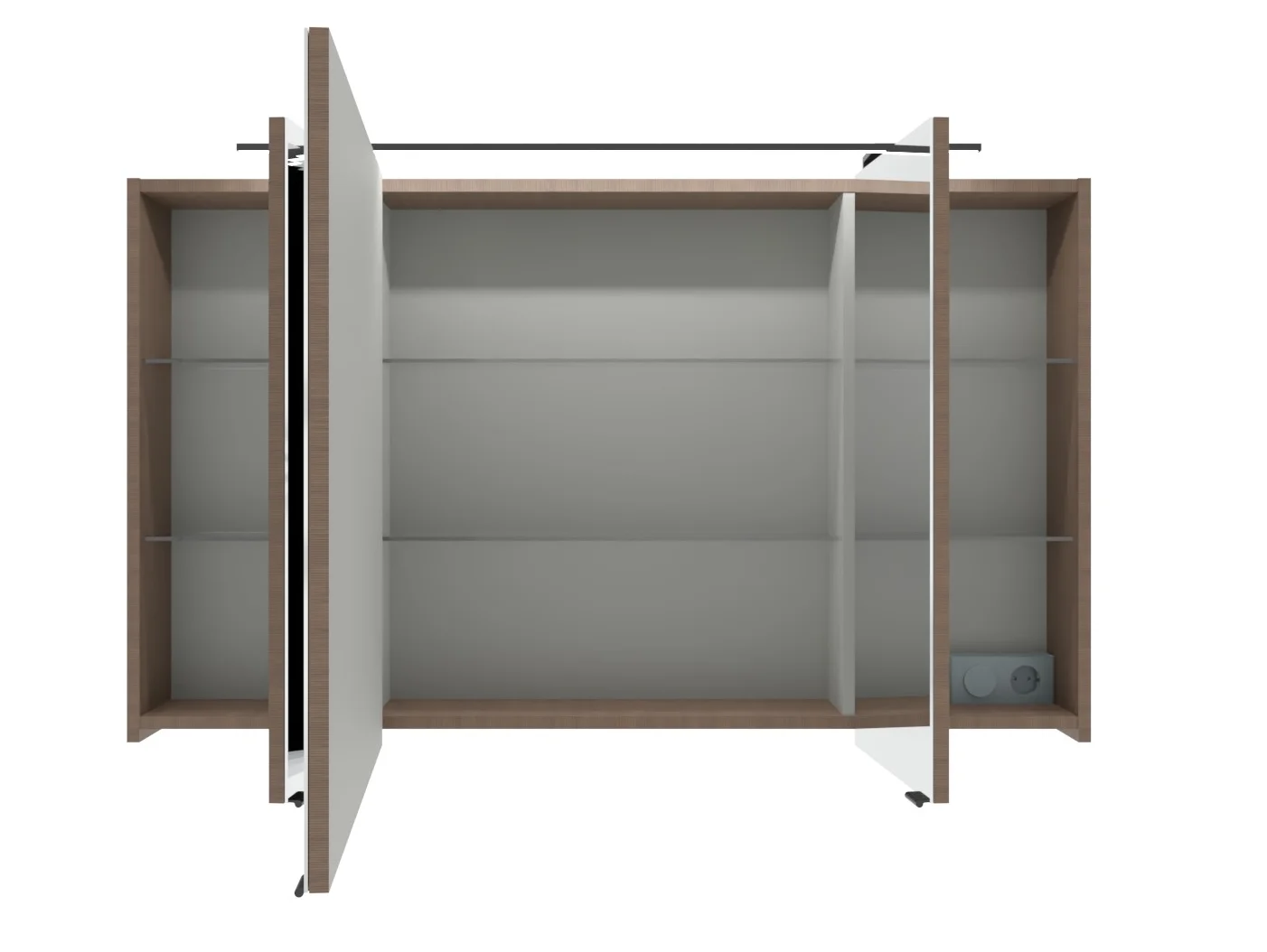 Pelipal 6090 Badmöbelset 120 cm - Einzelwaschbecken - Ansicht 10