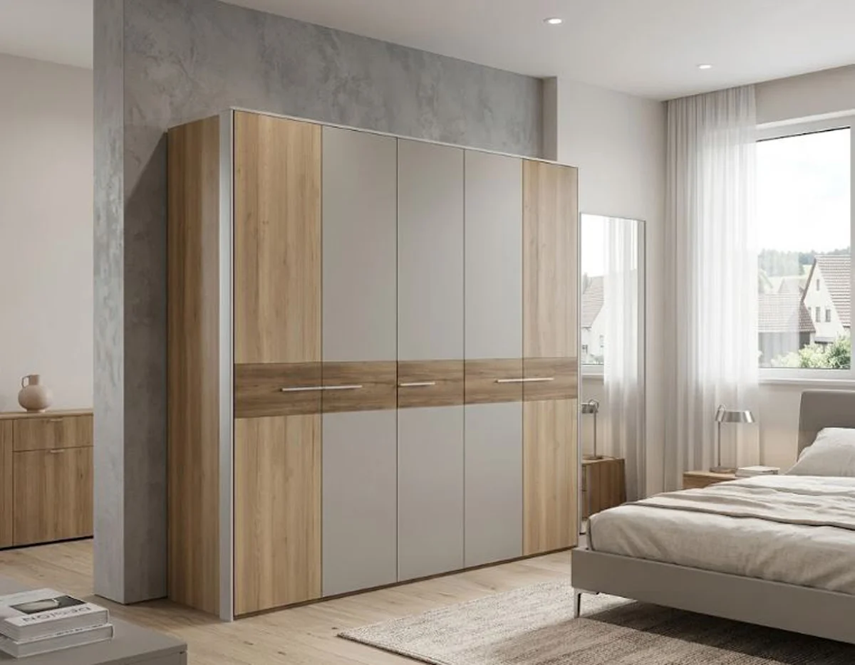 Thielemeyer Steel Drehtürenschrank / 5-türig mit 3 Colorglastüren