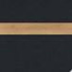 1518 Schwarz Matt mit holzfarbener Einlage