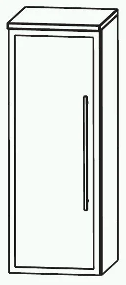 Puris Swing Glastür-Highboard 30 cm HBA513B7 - Ansicht 2