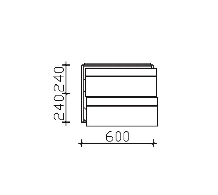 Pelipal Balto Badmöbel-Set 70 cm - Set 4.2 - ohne Fronteinlage - Ansicht 5