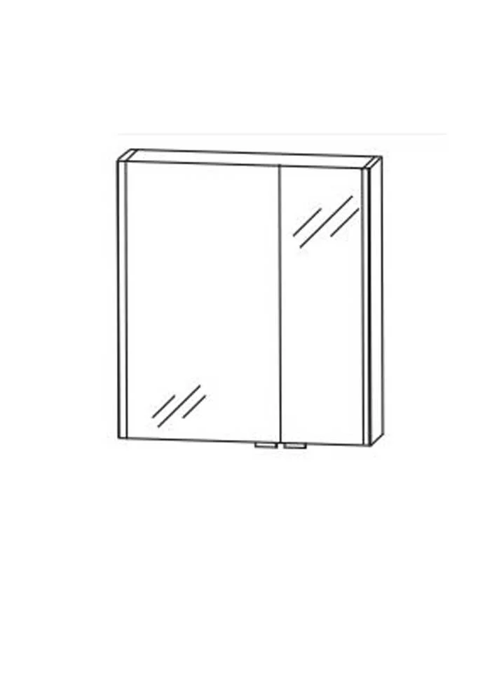 Puris Cool Line Spiegelschrank 62 cm - Serie C - Ansicht 2