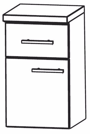 Puris Star Line Unterschrank 30 cm UNA323A7M - Ansicht 2