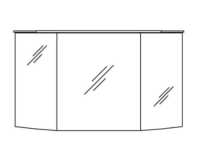 Pelipal Cassca Spiegelschrank 120 cm CS-SPS 60 - Ansicht 3