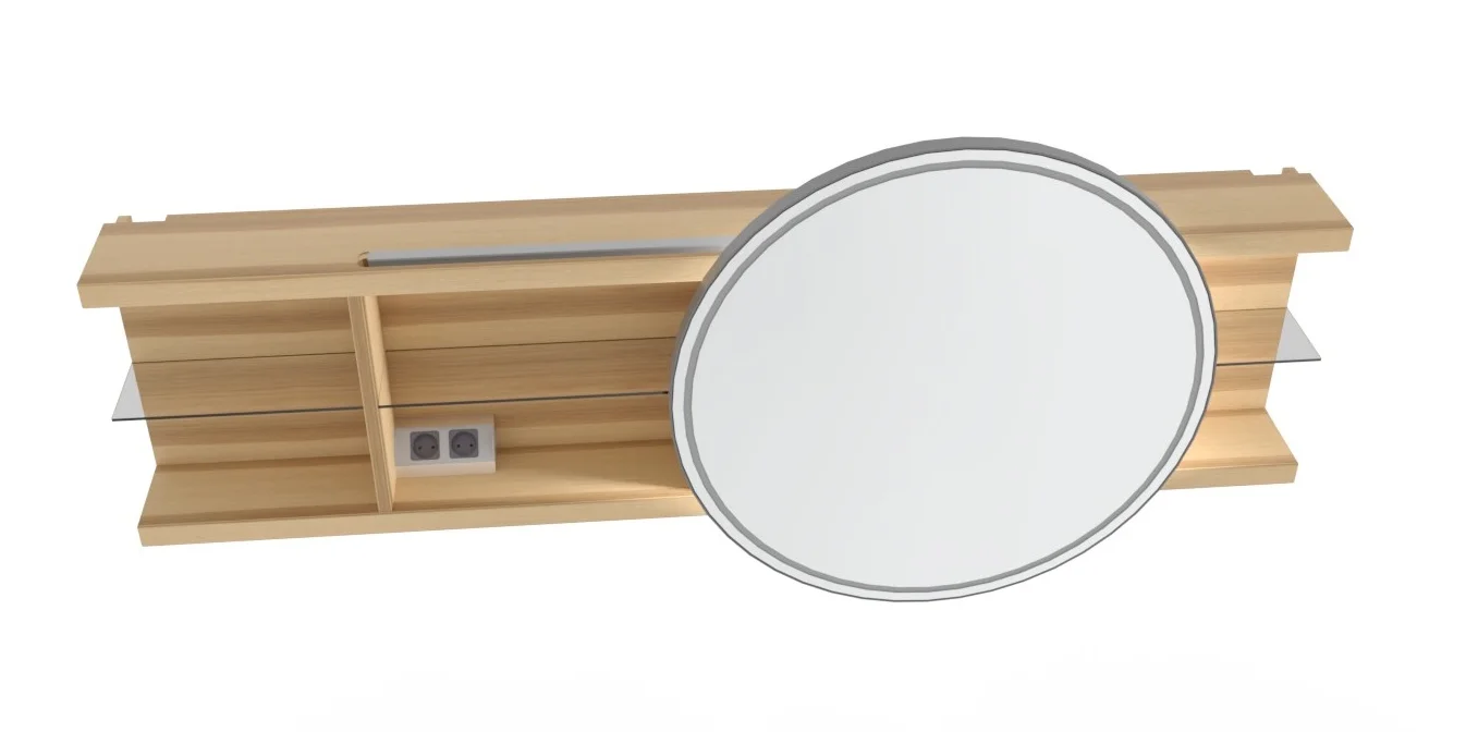 Thielemeyer Fresh Massivholz Badmöbelset 800001/801001 - 177 cm - Ansicht 7