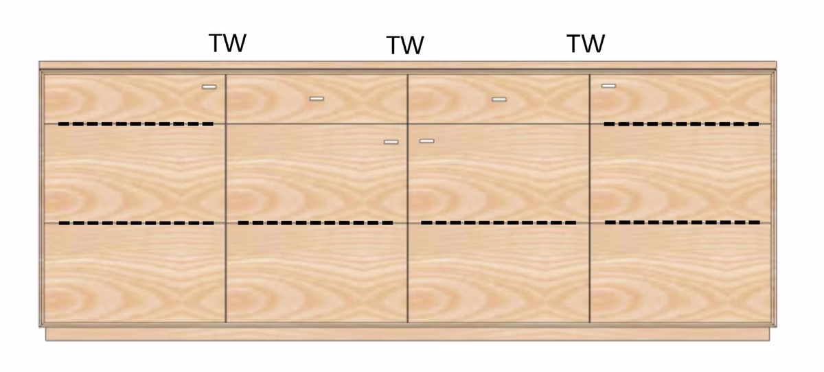 Dudinger Alexandra Sideboard AX 2492