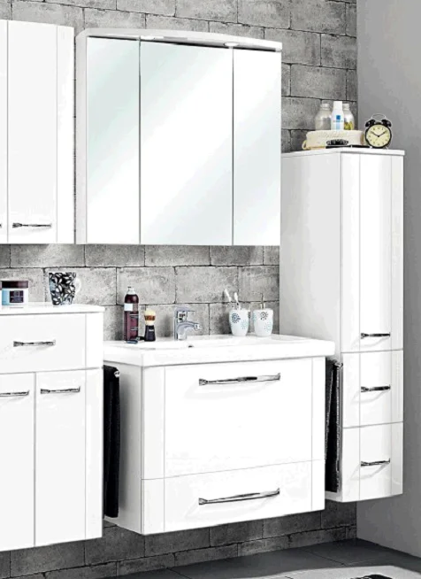 Pelipal 3006 Spiegelschrank Schneeweiß glanz 3850.148112 - Ansicht 4