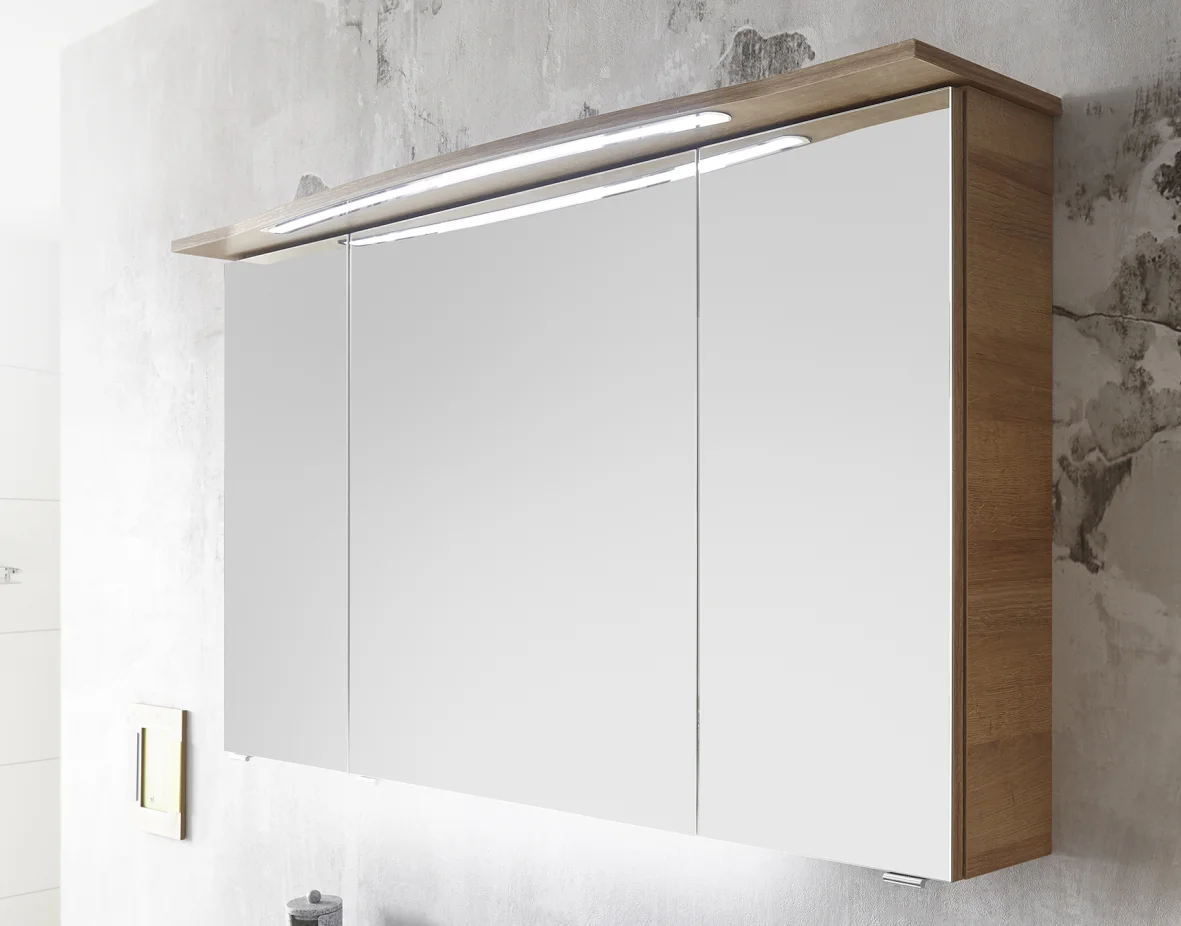 Calmo Badmöbelset 122 cm breit - 3-teilig - Ansicht 4