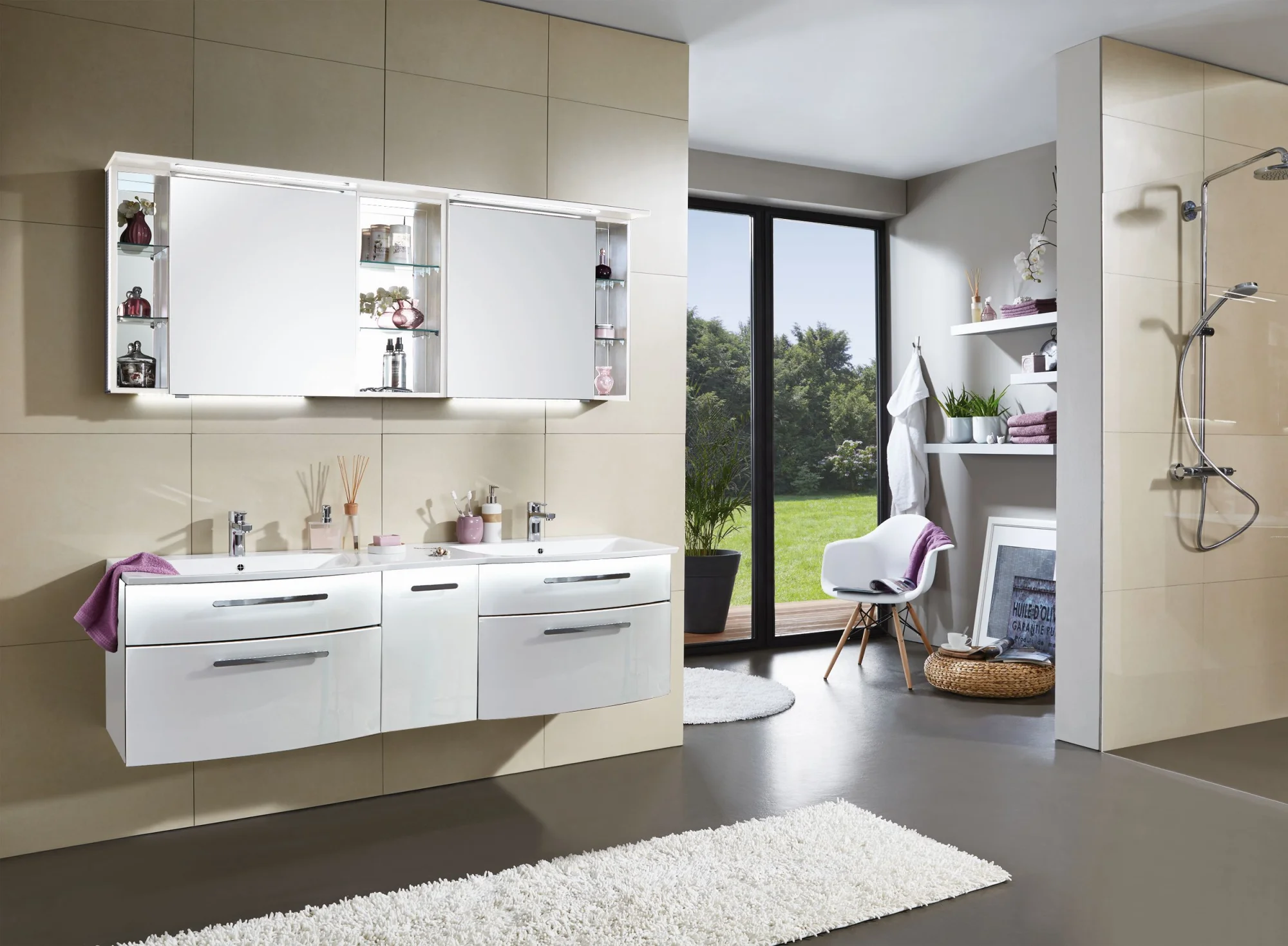 Puris Linea Waschplatz 170 cm - Ansicht 5