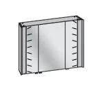 Spiegelschrank, 3-türig mit 102 cm Breite