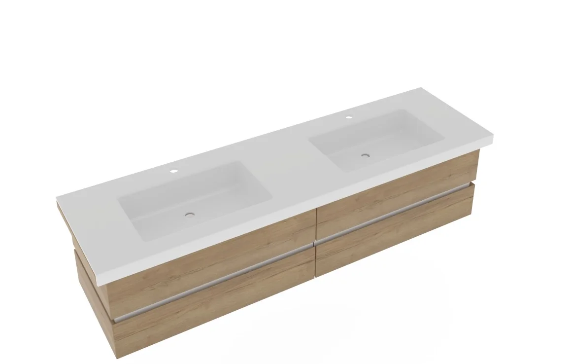 Thielemeyer Fresh Massivholz Badmöbelset 800062/ 801062 - 177 cm - Ansicht 7