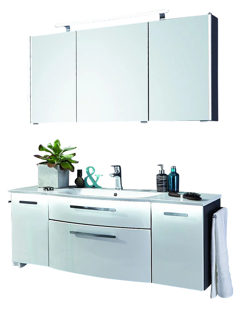 Puris Linea Badmöbel-Set, 130 cm