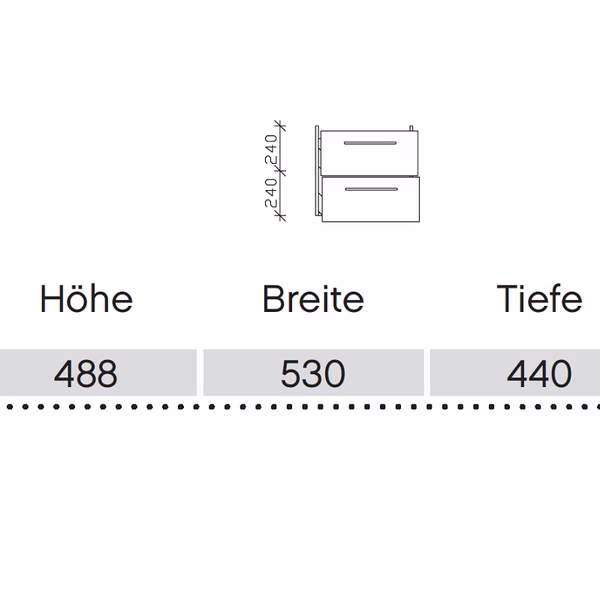 für Waschtisch Keramag - Renova Nr.1 Plan 60 cm