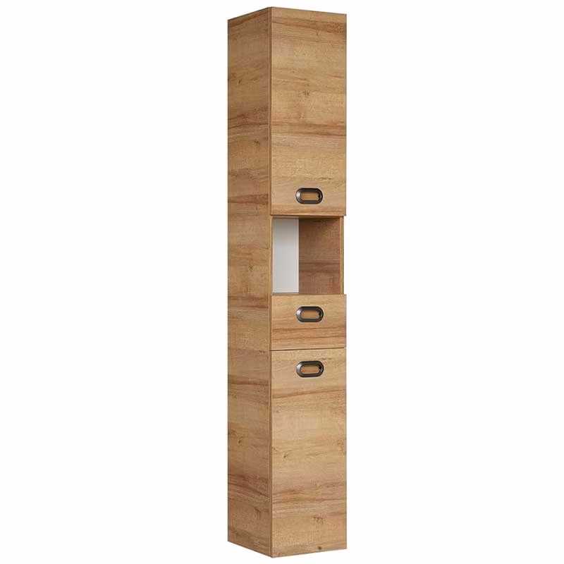 Pelipal Quickset 353 - Hochschrank - 2 Türen, 1 Nische, 1 offenes Fach / 30 cm breit