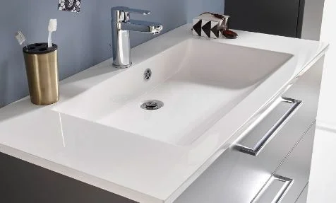 mit Mineralguss Möbelwaschtisch