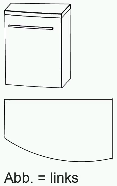 Puris Crescendo Bad-Ergänzungsschrank 40 cm breit UTA314AM9 - Ansicht 2