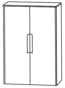 Puris d.light Highboard 62,2 cm HBA516AD - Ansicht 2