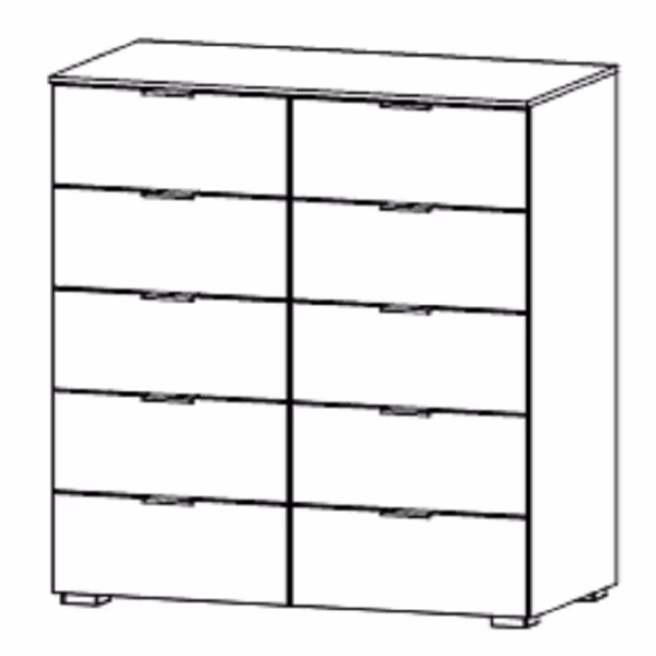 Rauch Select yourJOYce Kommoden / Breite 80 cm / Höhe 100 cm / verschiedene Ausführungen - Ansicht 6