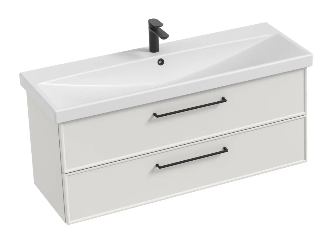 Pelipal 7300 Badmöbelset 120 cm - Waschtisch eingelassen - Ansicht 5