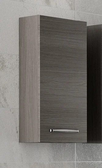 mit Wandschrank 30 cm breit - MDF tiefgezogen