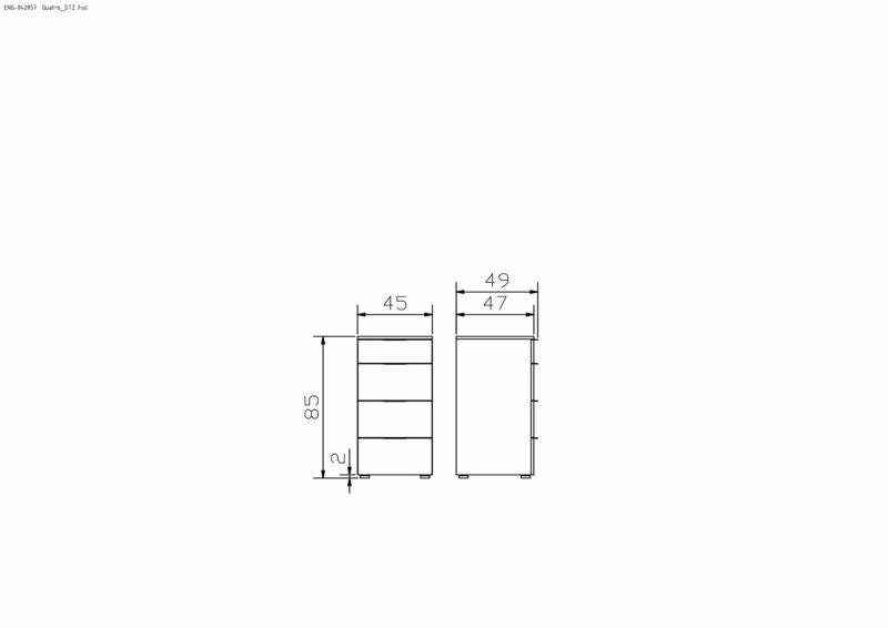 Hasena Quatro Kommode - Ansicht 10