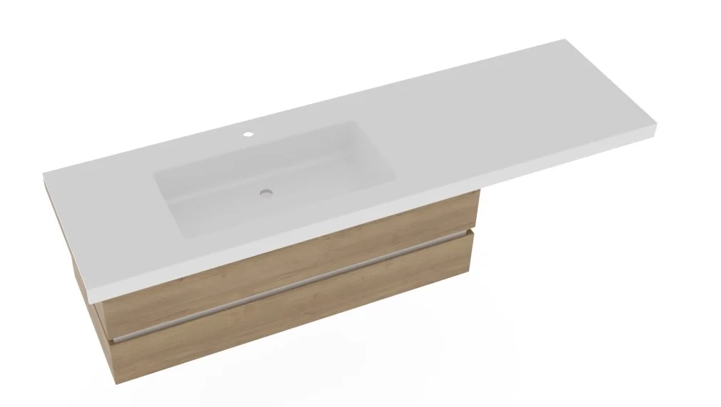Thielemeyer Fresh Massivholz Badmöbelset 800471/ 801471 - 177 cm - Ansicht 7