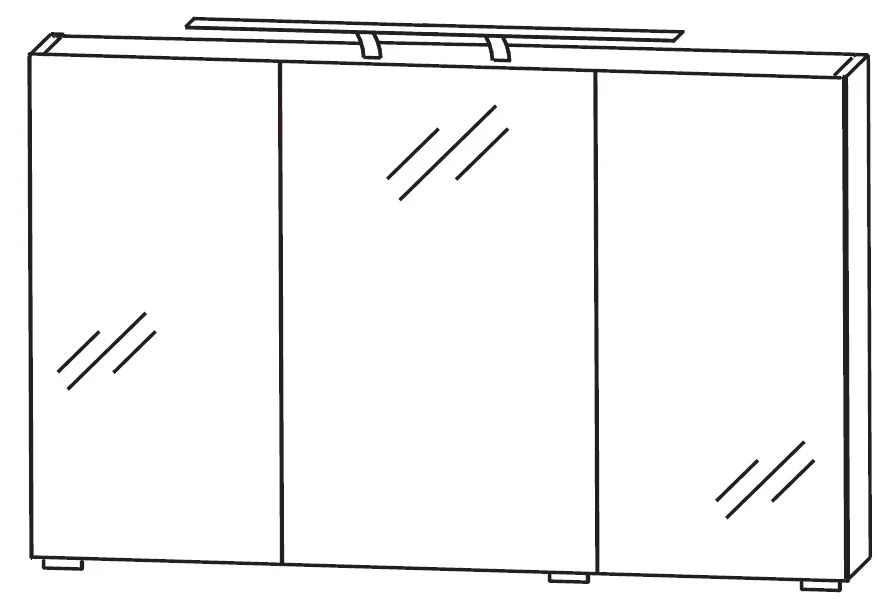 Puris Fresh Spiegelschrank 120 cm S2A431267 - Ansicht 4