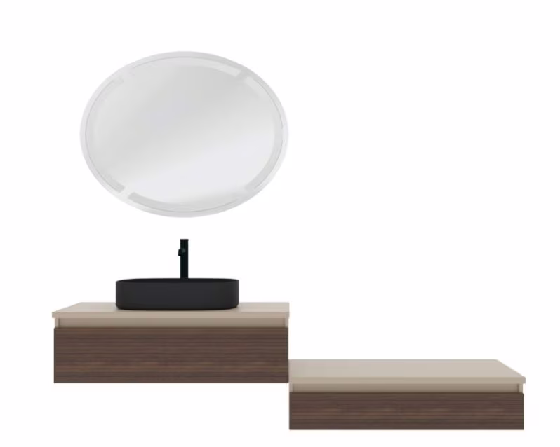Puris Vialli Badmöbel Set - 200 cm - Ansicht 3