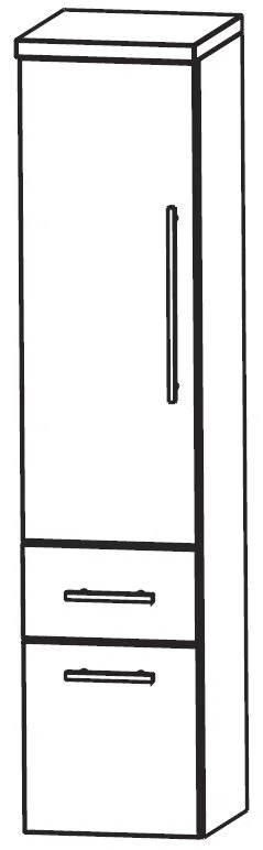 Puris Crescendo Mittelschrank 40 cm MNA884A7M - Ansicht 2