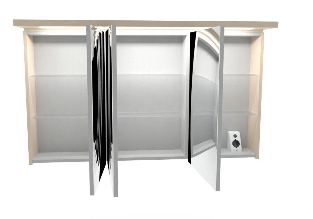 Puris Fresh Spiegelschrank 120 cm breit S2A431268 - Ansicht 4