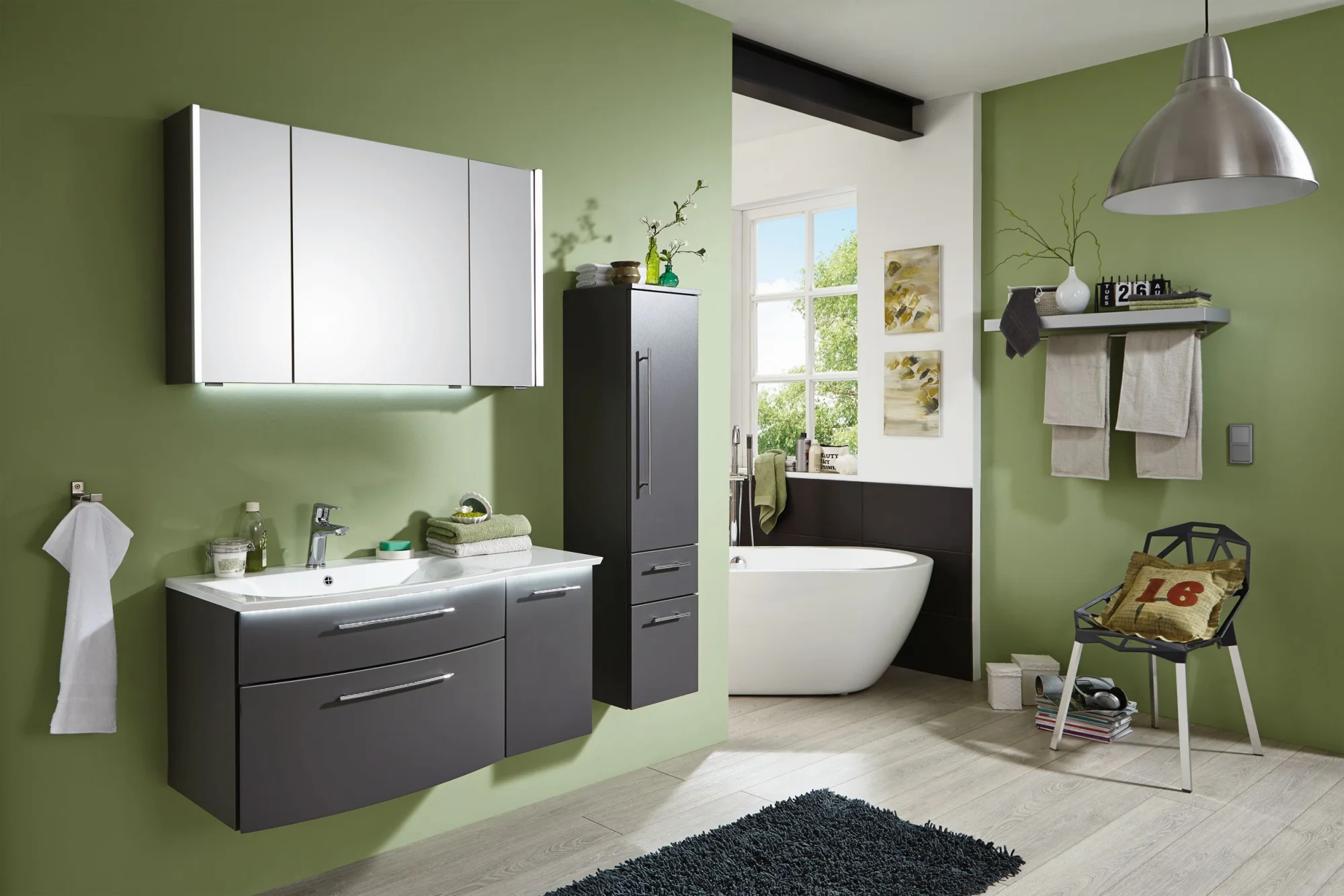 Puris Linea Waschplatz 101 cm - Ansicht 5