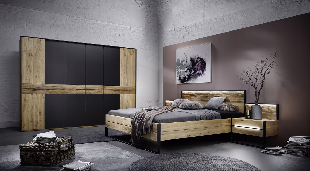 Thielemeyer Steel Drehtürenschrank / 6-türig mit 4 Colorglastüren - Ansicht 3