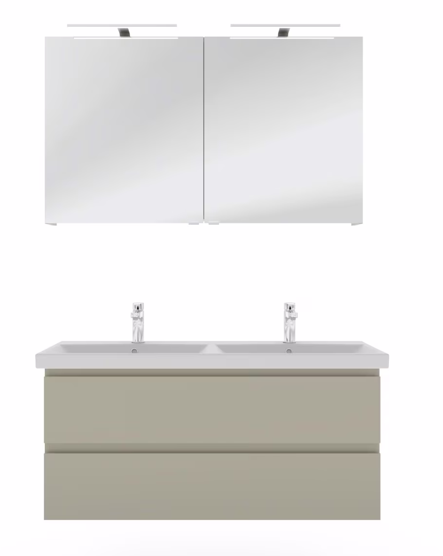 Pelipal 6090 Badmöbelset 120 cm - Doppelwaschbecken