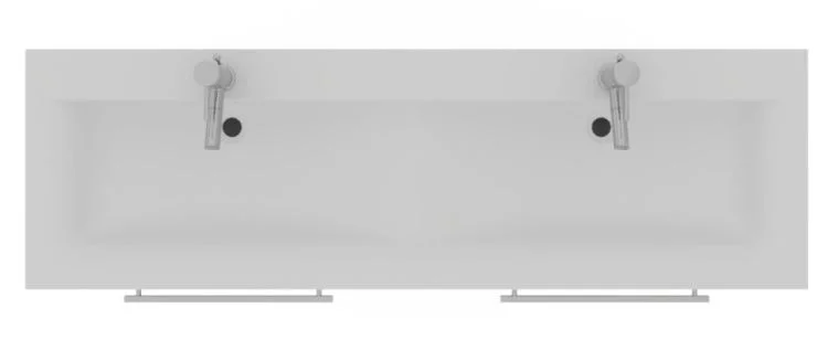 Evermite Doppelwaschtisch 160 cm