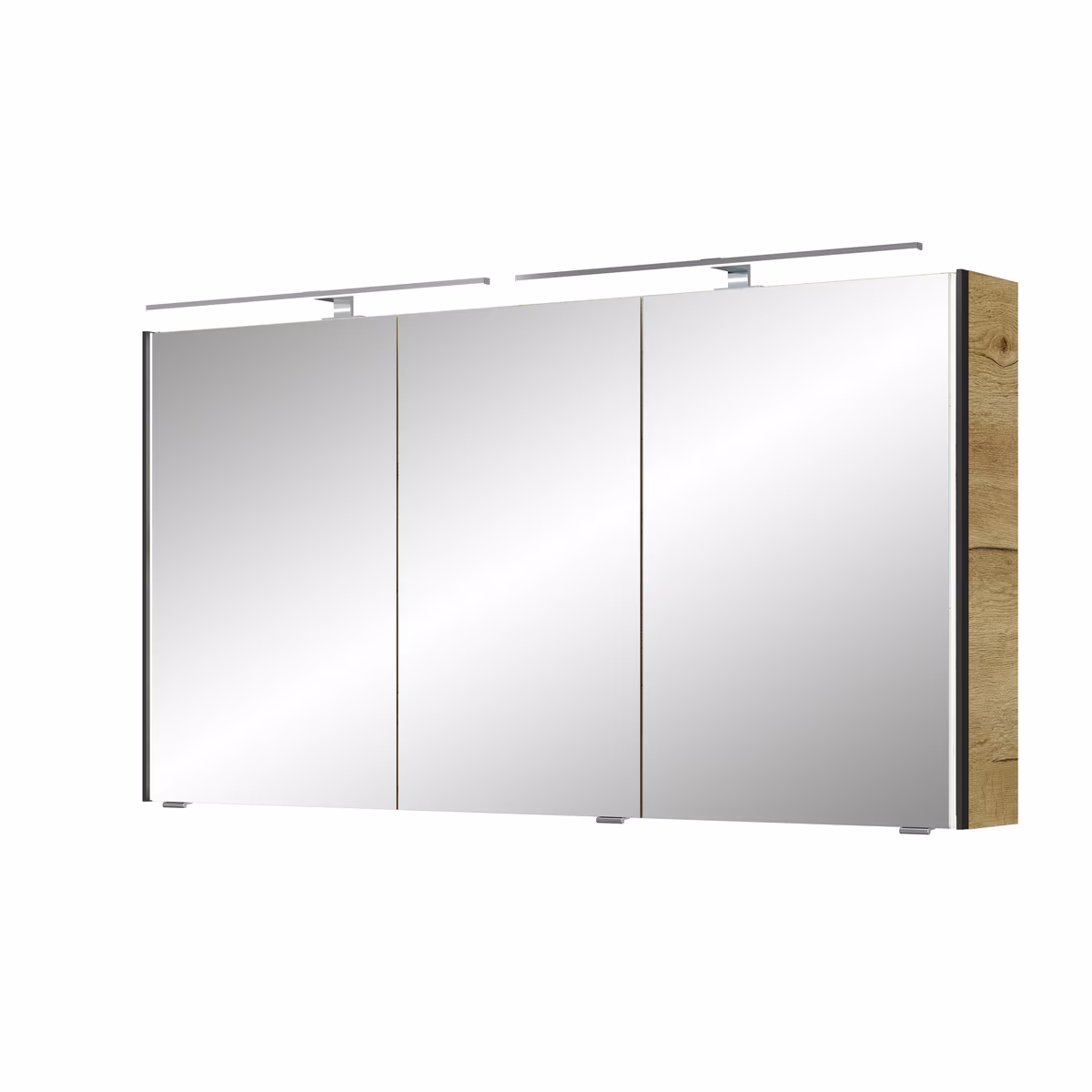 Pelipal 7045 Badmöbel Kombination 130 cm - mit Doppelwaschtisch mit Spiegelschrank - Ansicht 9
