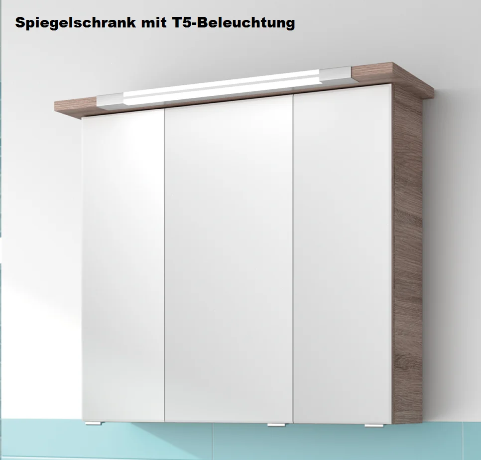 Pelipal TrenTino Badmöbel Set 80 cm - Konfigurator mit Spiegelschränke - Ansicht 16