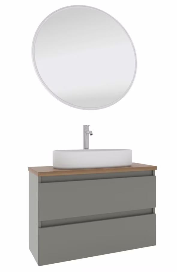 Puris Vialli Badmöbel Set - 80 cm - Ansicht 6