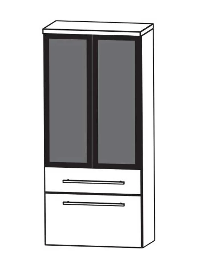 Puris Fine Line Bad-Mittelschrank 60 cm breit MNA88622E - Ansicht 2
