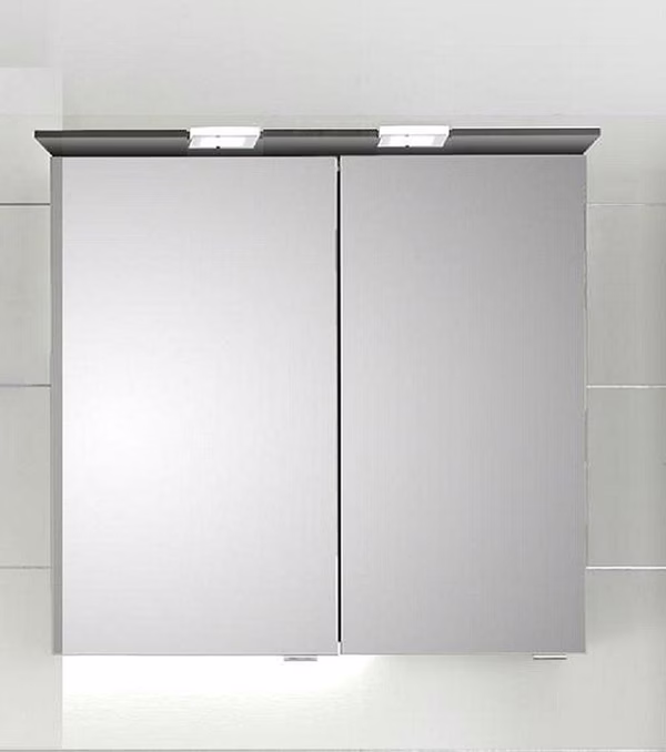 6025-SPS 01 Spiegelschrank mit LED-Einbaustrahler