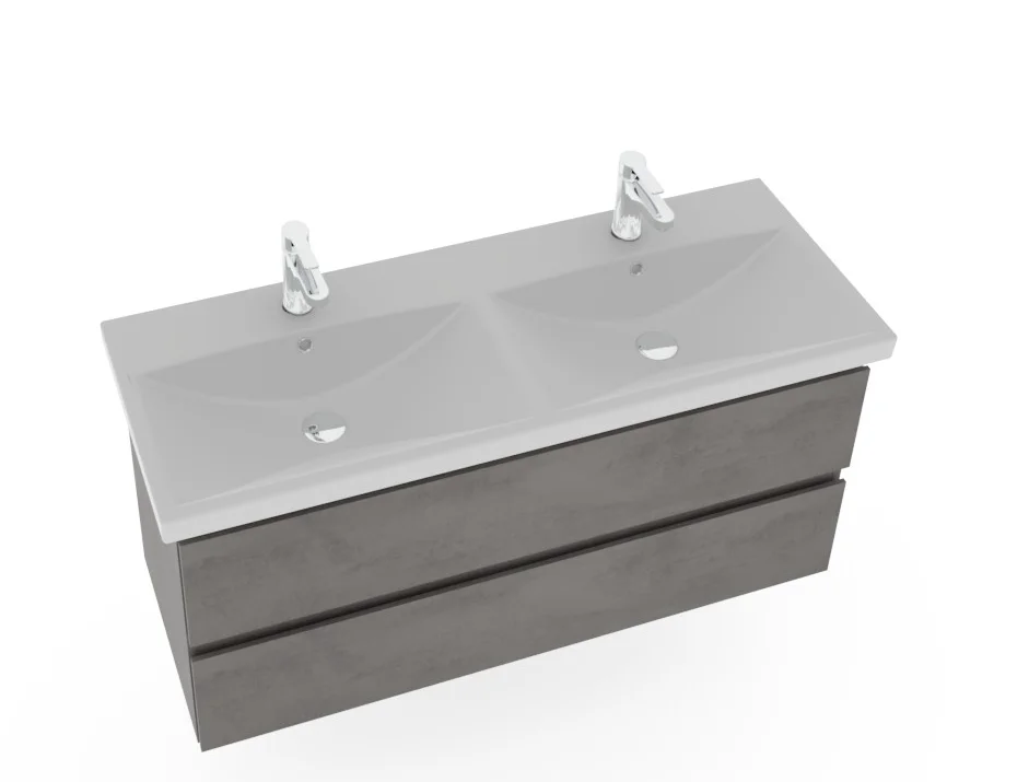 Pelipal 6090 Badmöbelset 120 cm - Doppelwaschbecken - Ansicht 7