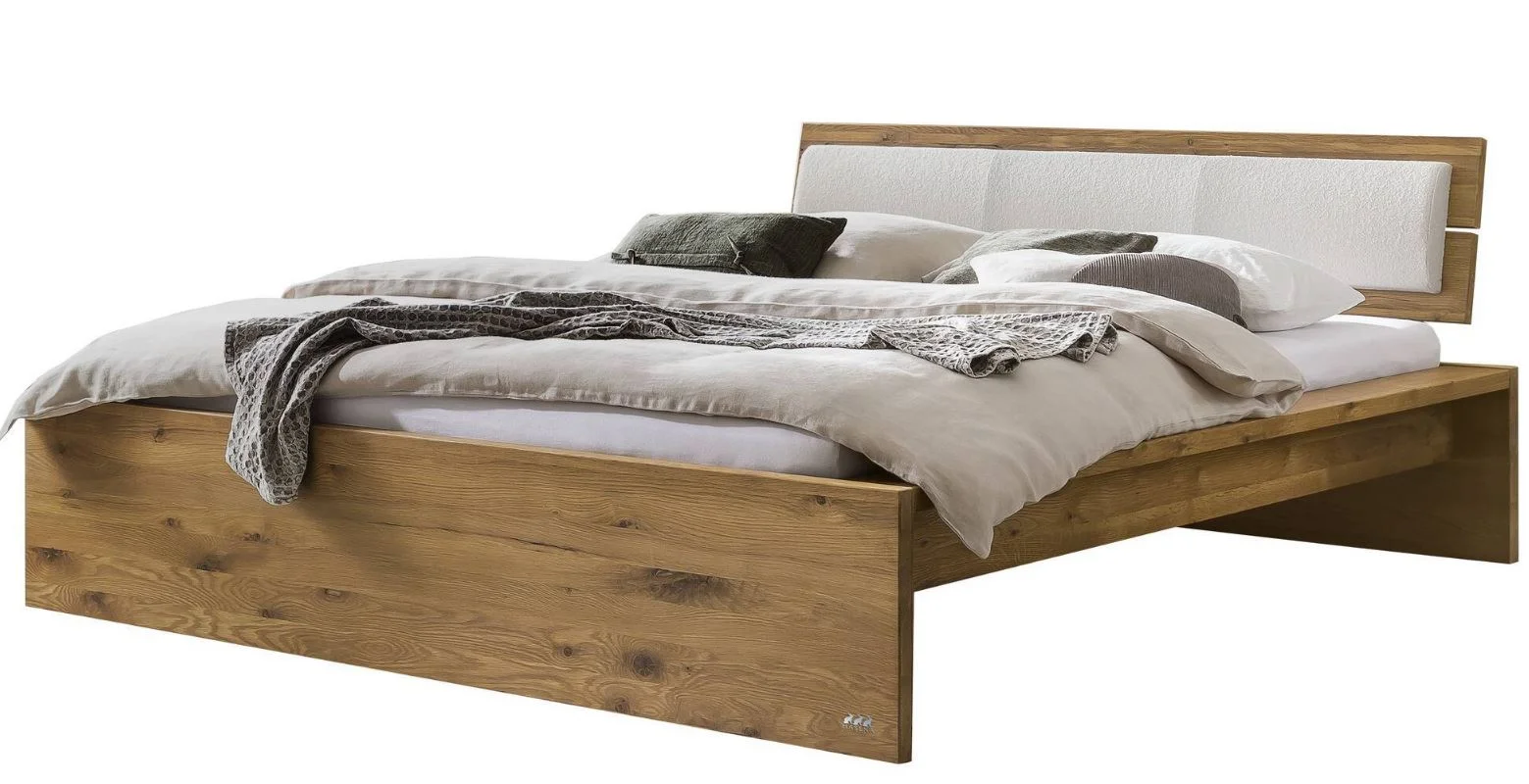 Hasena Oak-Wild Aspino 18 Bett - Alpa Kopfteil inkl. Lumo Kissen