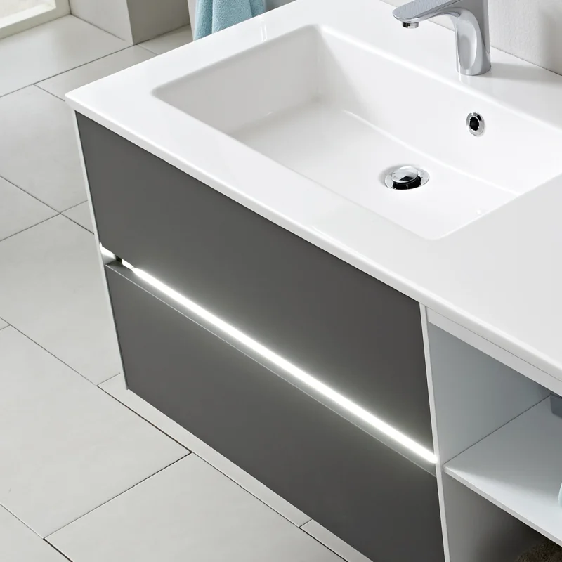 Unterschrank mit LED-Profil-Beleuchtung