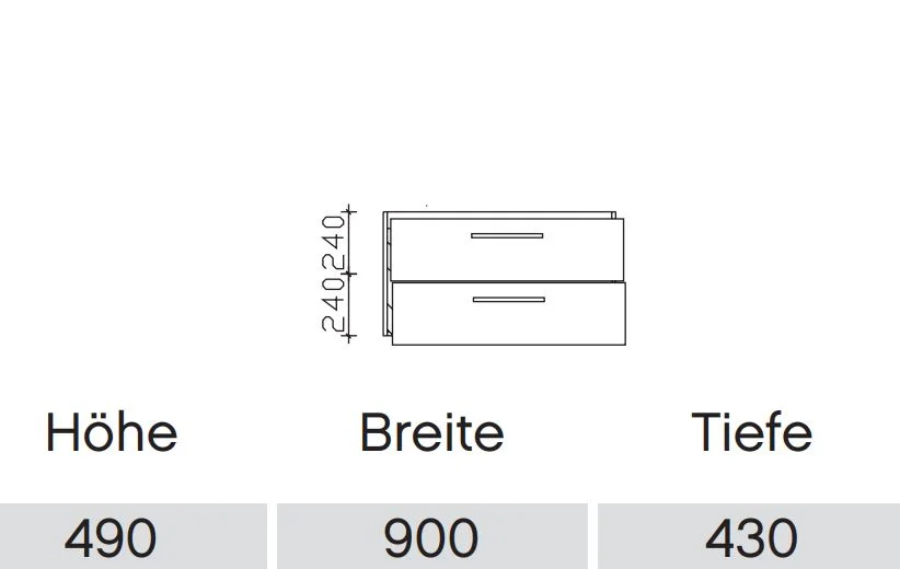 Pelipal Pineo Waschtisch-Set 100 cm - Ansicht 3