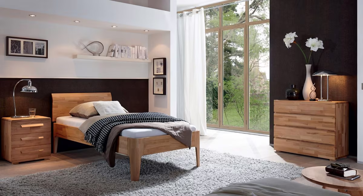 Hasena Comfort Massivholzbett Xyvola