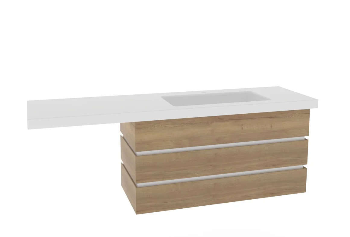 Thielemeyer Fresh Massivholz Badmöbelset 800001/801001 - 177 cm - Ansicht 4