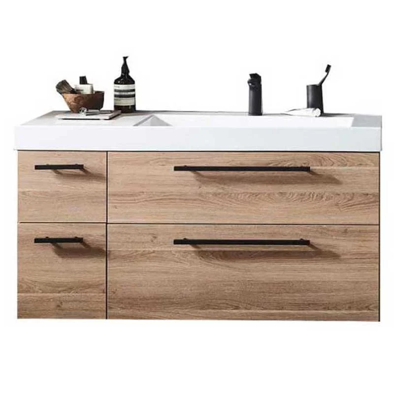 Puris c!mano Waschtischset - 122 cm / Ablage links oder rechts möglich