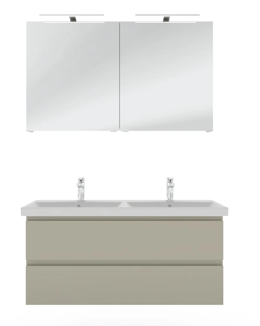 Pelipal 6090 Badmöbelset 120 cm - Doppelwaschbecken
