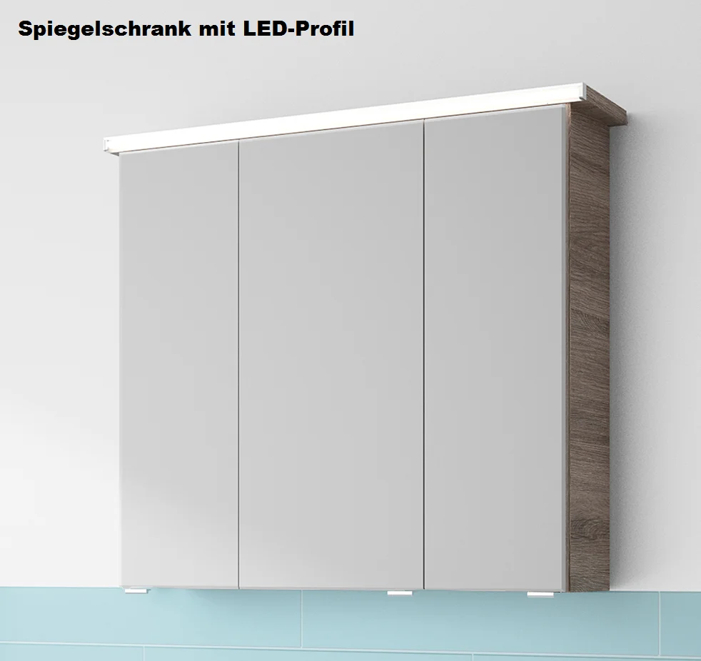 Pelipal TrenTino Badmöbel Set 77 cm - Konfigurator mit Spiegelschränke - Ansicht 8