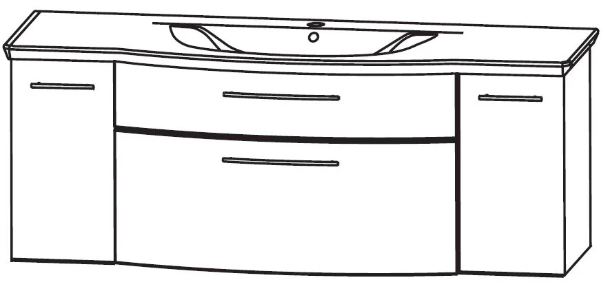 Puris Linea Block 130 cm - Konfigurator - Ansicht 8